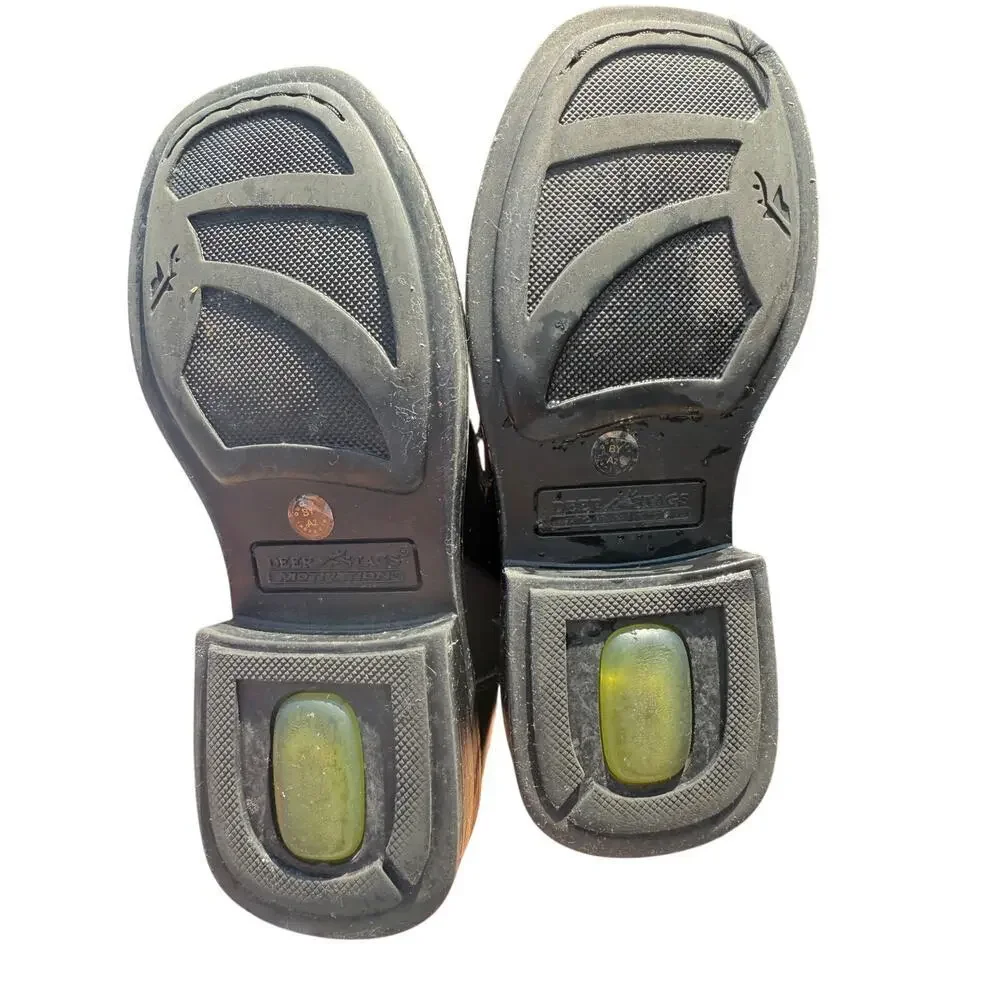 Deer Stags‎ Boys Size 12.5 Black Loafers A few scuffs shown in pictures